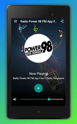 Power 98 Radio App Singapore android App screenshot 0